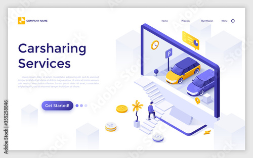 Isometric vector illustration