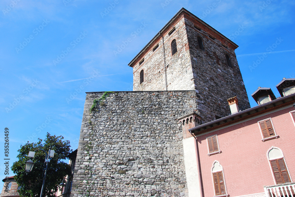 La cittadina di Brivio in provincia di Lecco.