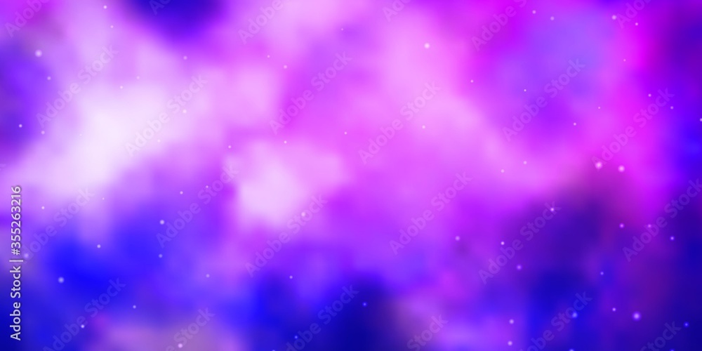 Light Pink, Blue vector pattern with abstract stars. Decorative illustration with stars on abstract template. Pattern for wrapping gifts. Light Pink, Blue vector pattern with abstract stars. Decorative illustration with stars on abstract template. Pattern for wrapping gifts.