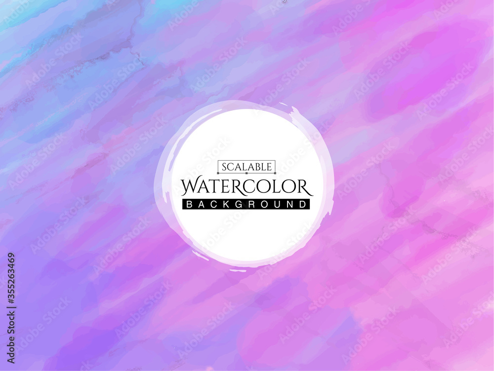 Scalable Watercolor Background