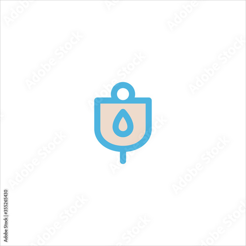 infuse icon flat vector logo design trendy