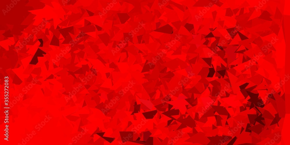 Dark orange vector polygonal background. Dark orange vector polygonal background.