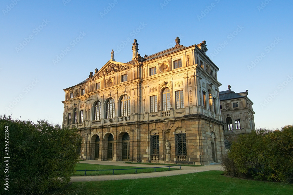 The Sommerpalais in the park 