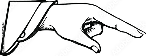 Pointing Finger Illustration