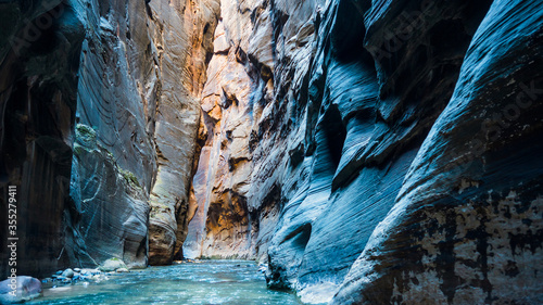 blue cave in the cave