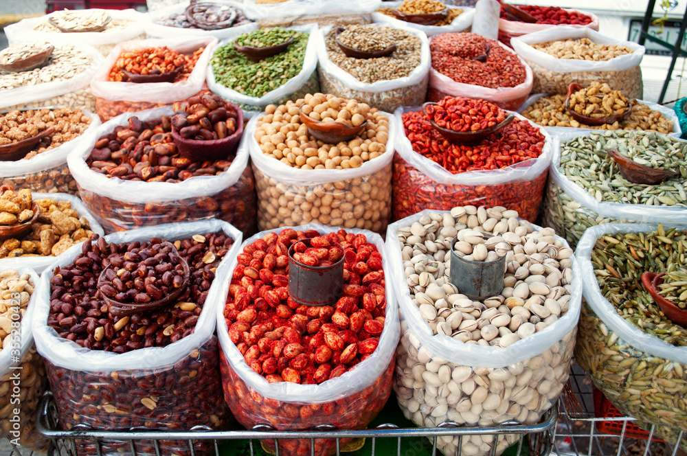 Fototapeta premium assorted snack bar