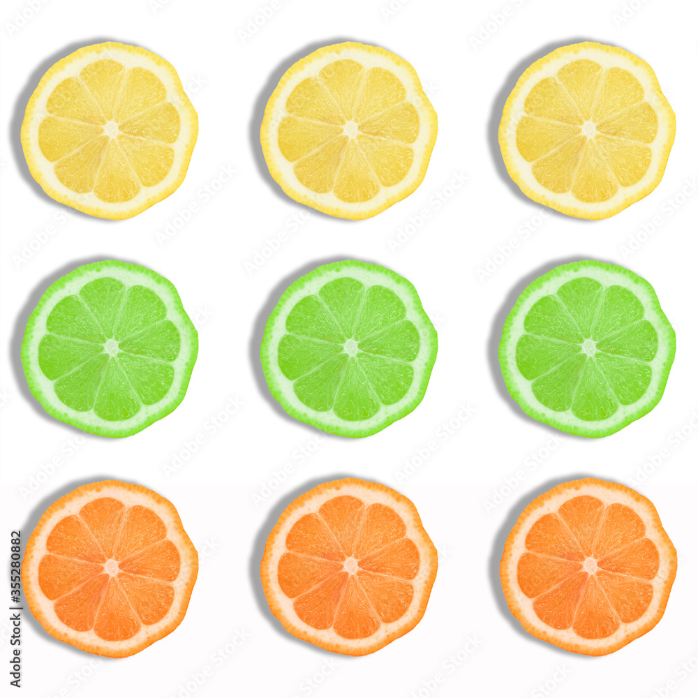 limoni lime arance arte frutta vitamina 