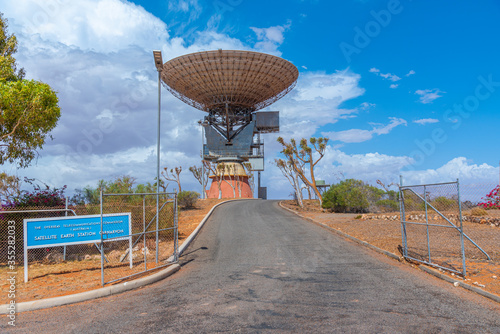 Fototapeta Naklejka Na Ścianę i Meble -  OTC Satellite Earth Station at Carnarvon, Australia