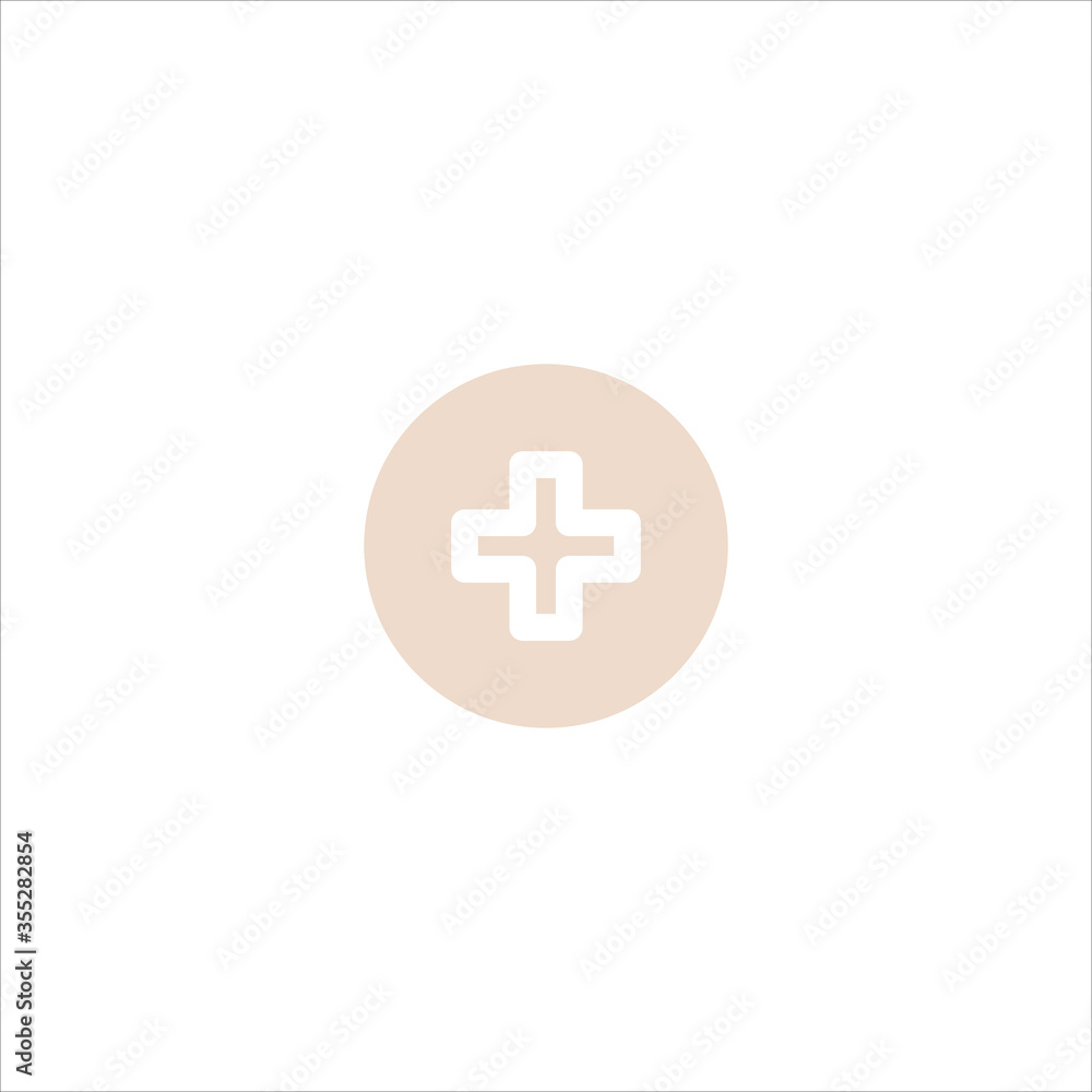 medical sign icon flat vector logo design trendy medical sign icon flat vector logo design trendy