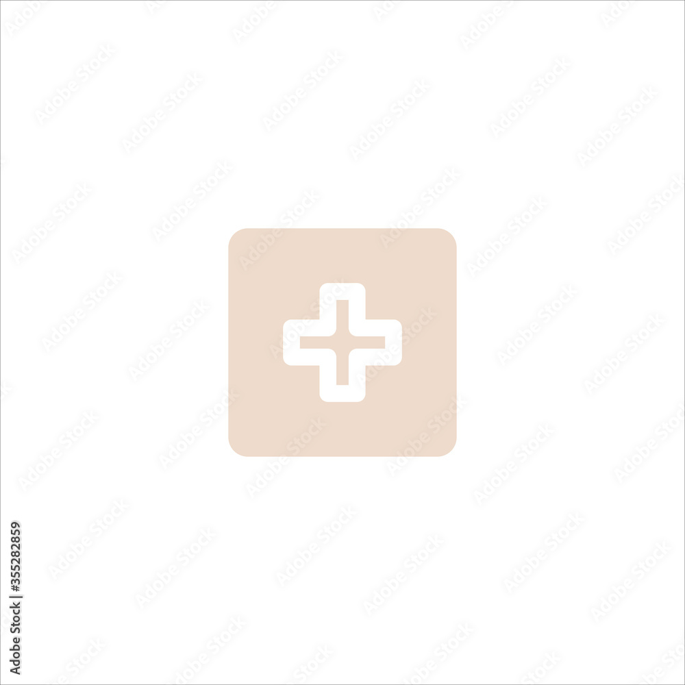 medical sign icon flat vector logo design trendy medical sign icon flat vector logo design trendy
