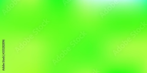 Light Green, Yellow vector blur background.