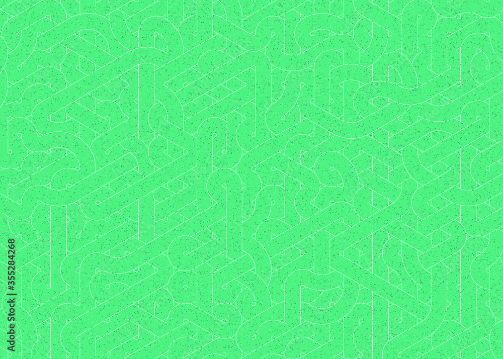 Colour Hexagon Tile Connection art background design illustration