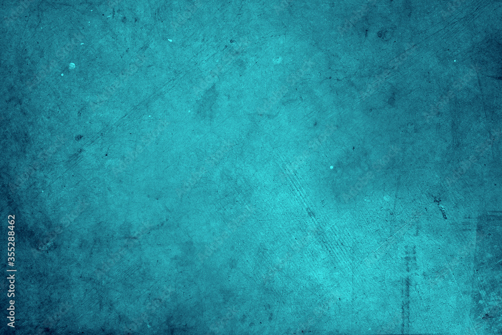 Obraz premium Blue textured concrete wall background