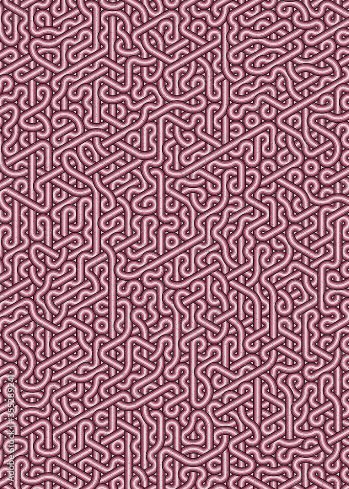 Colour Hexagon Tile Connection art background design illustration Colour Hexagon Tile Connection art background design illustration