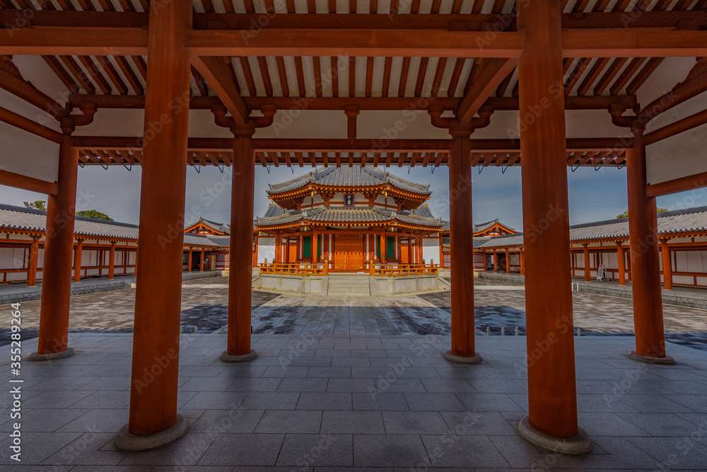 Ancient Buddhist temple in Nara, Kansai, Japan