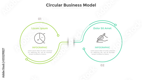 Modern Infographic Vector Template