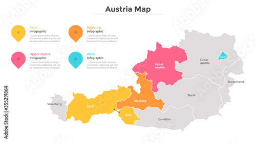 Vector Map Infographic