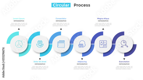 Modern Infographic Vector Template