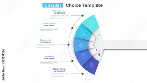 Modern Infographic Vector Template