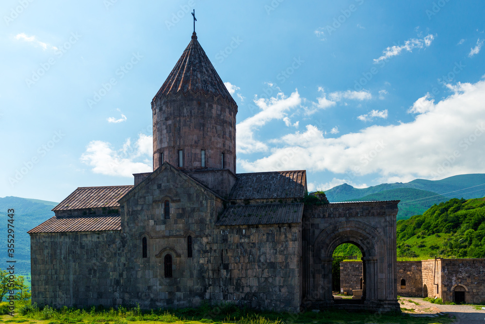 Ancient Tatev Monastery is a beautiful architectural landmark of Armenia Ancient Tatev Monastery is a beautiful architectural landmark of Armenia