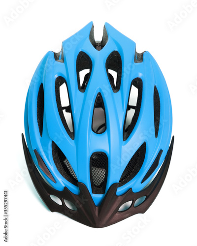 Bicycle helmet isolated on white background