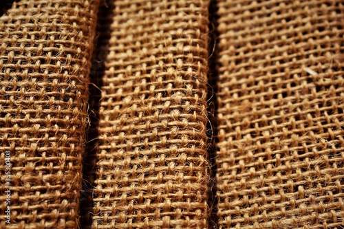 a beautiful jute fabric, yute, costal photo