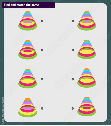 Find and match the same. Visual intelligence questions. IQ Test