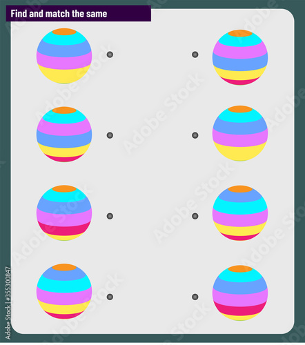Find and match the same. Visual intelligence questions. IQ Test
