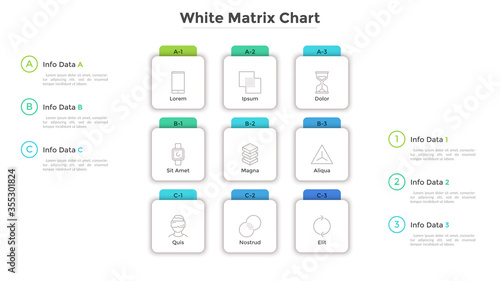 Modern Infographic Options Template