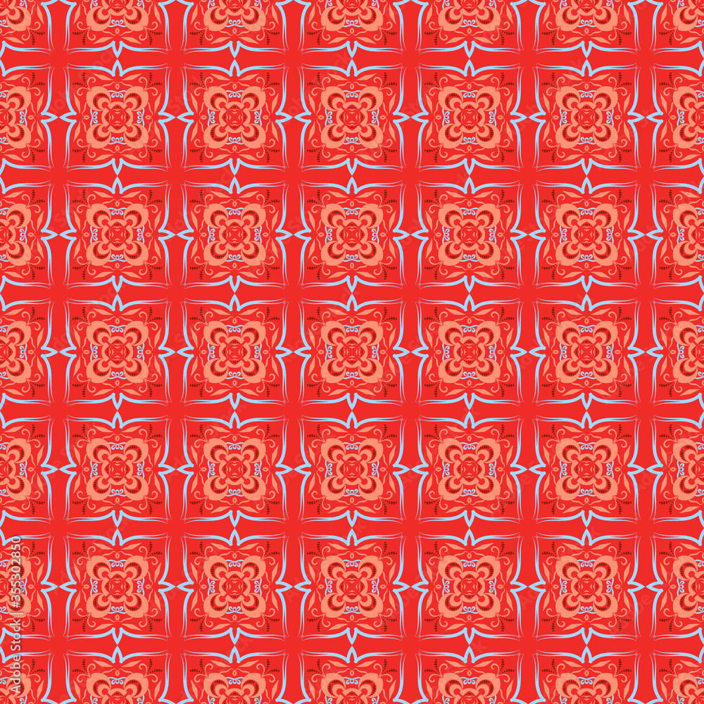 Seamless geometric patterns. Texture for background, holiday cards,  invitations, design wallpaper, pattern fills, web page, banner, flyer end textile. Vector illustration.
