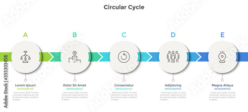 Modern Infographic Options Template