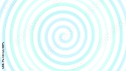 Hypnotic Green Lite Cartoon Spiral Rotation Seamless Loop