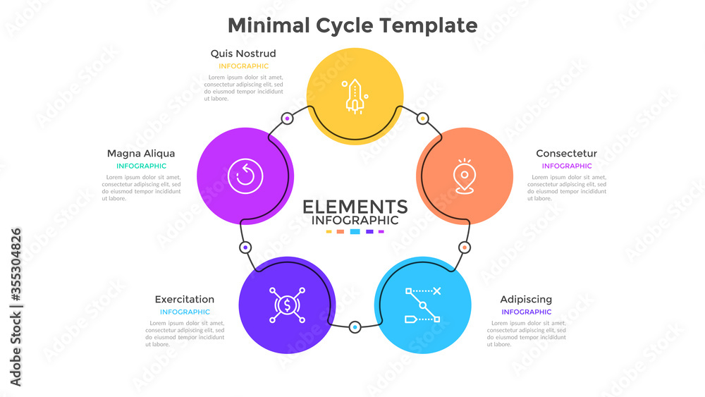 Modern Infographic Vector Template Modern Infographic Vector Template