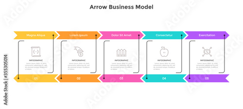 Modern Infographic Vector Template