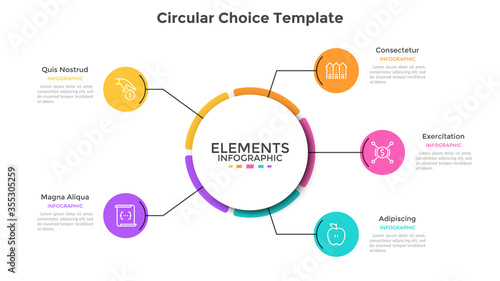 Modern Infographic Vector Template