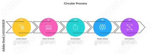Modern Infographic Vector Template