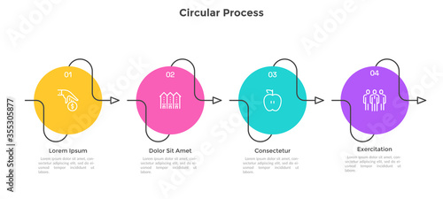 Modern Infographic Vector Template