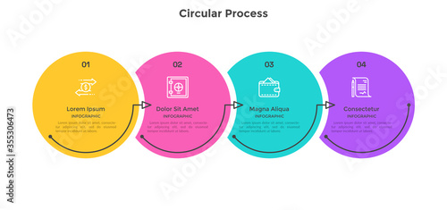 Modern Infographic Vector Template