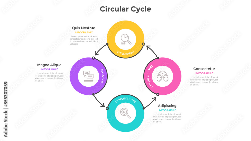 Modern Infographic Options Banner Modern Infographic Options Banner