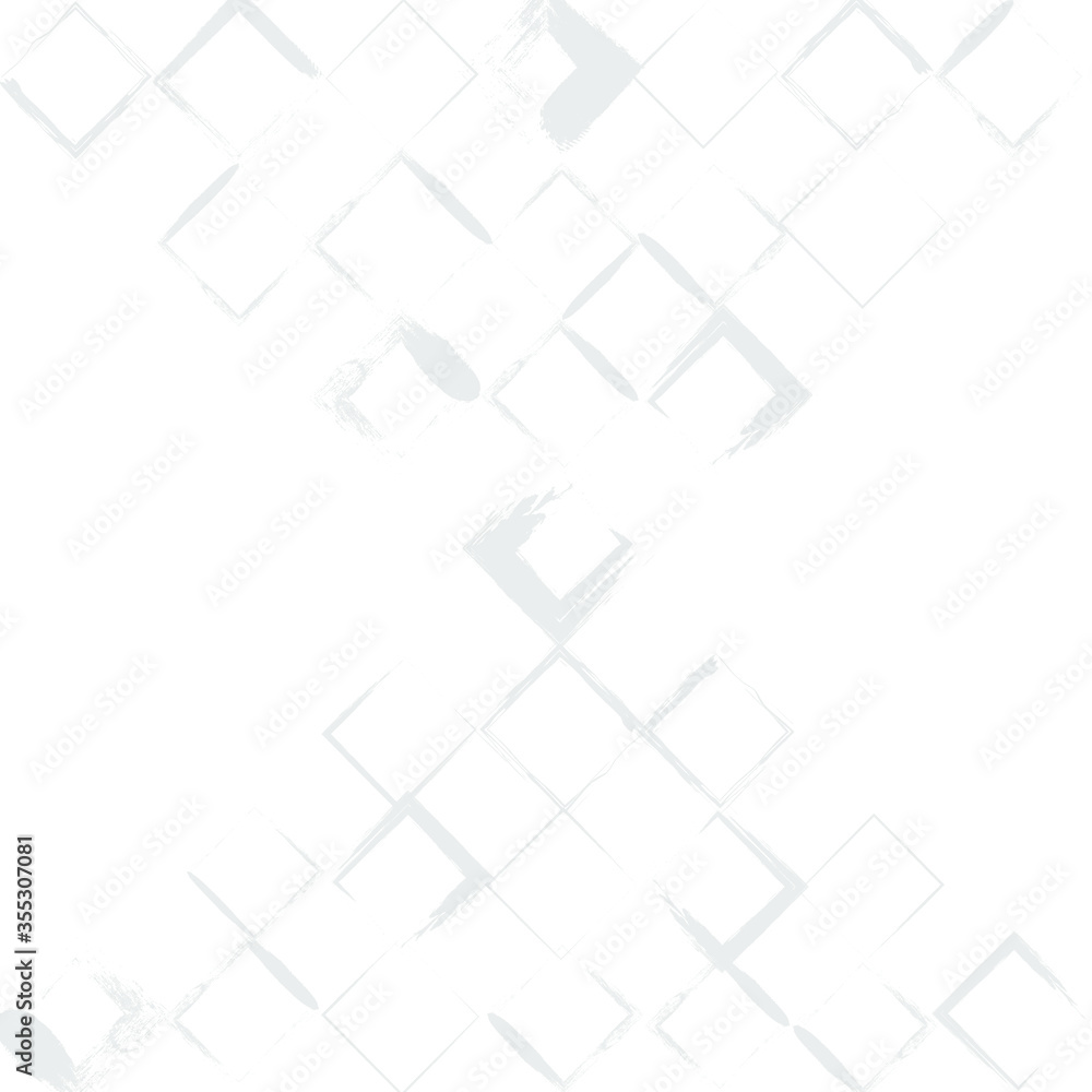 retro square pattern in grunge design. brush vector drawn and combining together randomly. it can be used as abstract retro background, template, backdrop, poster, billboard, cover page, etc.