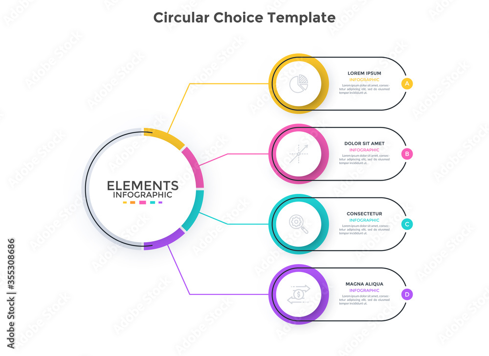 Modern Infographic Options Banner