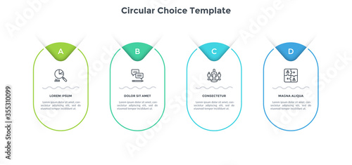 Modern Infographic Options Banner