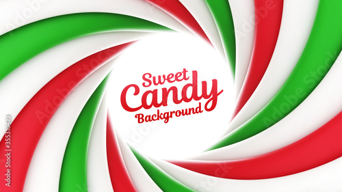 Sweet candy background with place for your content