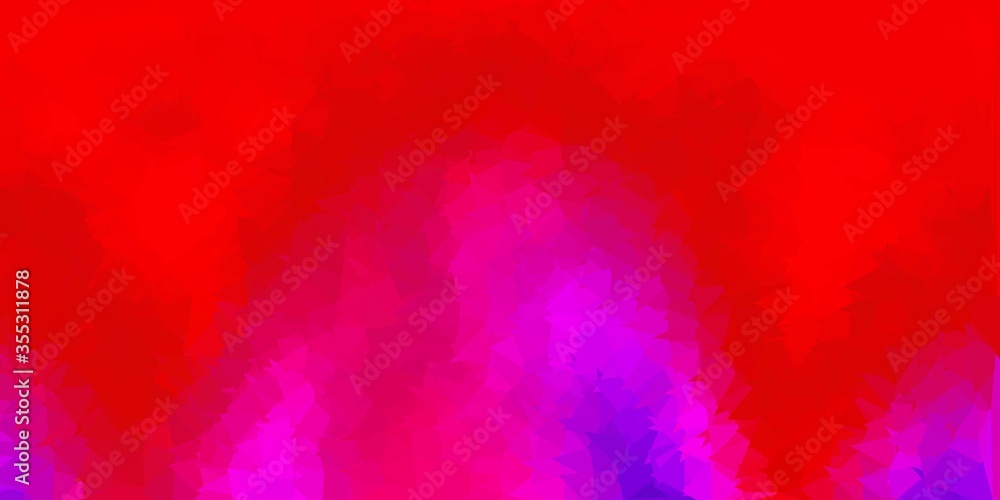 Dark blue, red vector abstract triangle pattern. Dark blue, red vector abstract triangle pattern.