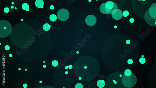 Abstract background with flat transparent spots. Computer generated 3d rendering