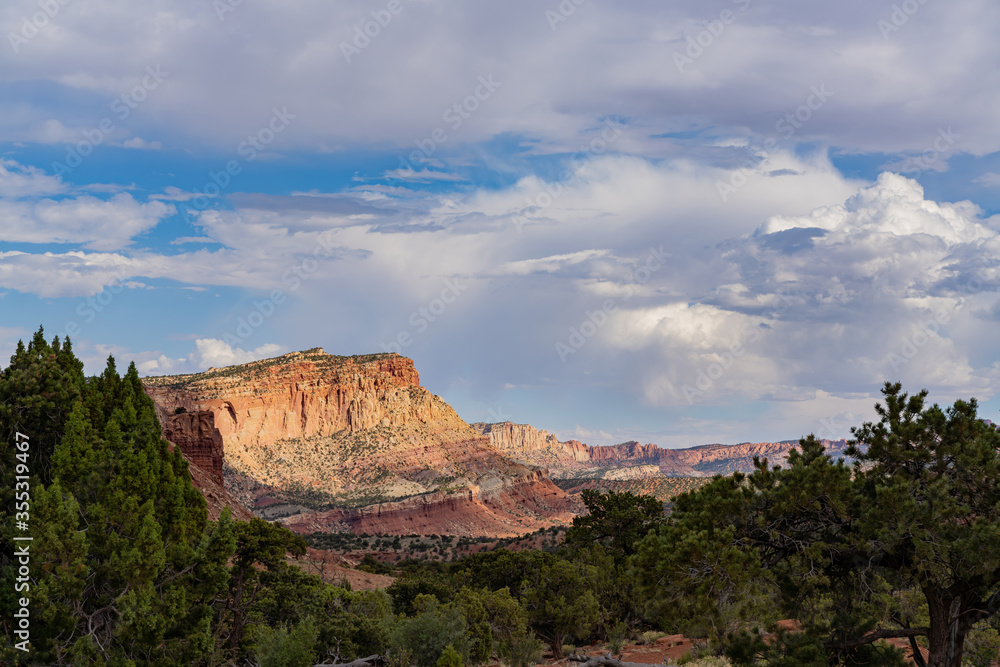 Beautiful landsacpe of Capitol Reef National Park Beautiful landsacpe of Capitol Reef National Park