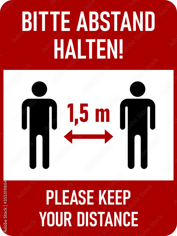 Bitte Abstand Halten ( Bitte Abstand Halten (