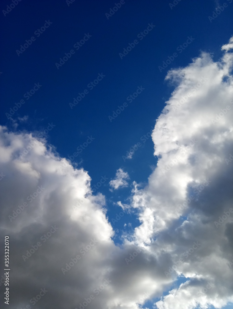 Fototapeta premium blue sky with clouds