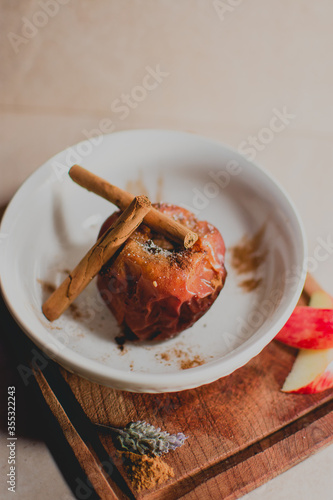 roasted apple