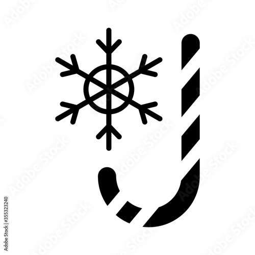 christmas stick icon
